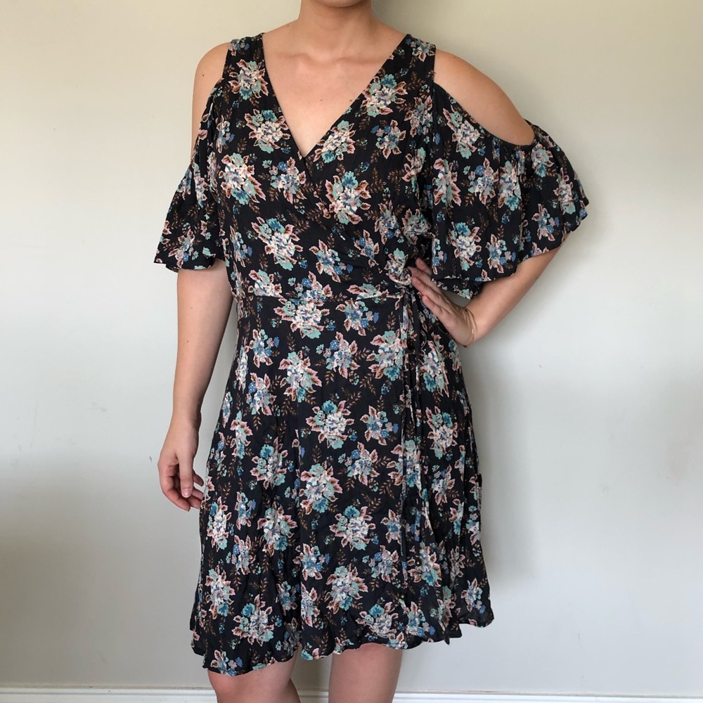 Angie floral dress